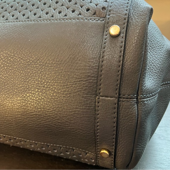 EUC grayish-blue Kate Spade bag with strap - Picture 8 of 9